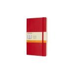 Moleskine Notebook Large Ruled Scarlet Red Soft Cover
