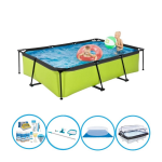 EXIT Toys Exit Zwembad Lime - 300x200x65 Cm - Frame Pool - Zwembadpakket - Groen