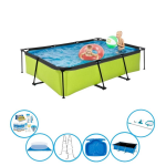 EXIT Toys Exit Zwembad Lime - Frame Pool 300x200x65 Cm - Super Set - Groen
