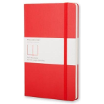 DEFAULT CONSTRUCTOR Moleskine Plain Notebook - Red - Hard Cover