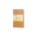 Moleskine Plain Cahier (set of 3) - Pocket
