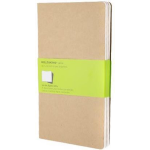 Moleskine Plain Cahier (set of 3) - Large