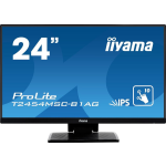iiyama ProLite T2454MSC-B1AG touch screen-monitor 60,5 cm (23.8'') 1920 x 1080 Pixels Multi-touch Multi-gebruiker - Negro
