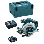 Makita Sierra Circular DHS680RTJ1 (1 x 5,0 Ah + DC18RC + MAKPAC 3)