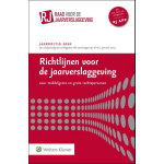Wolters Kluwer Nederland B.V. Richtlijnen voor de jaarverslaggeving, middelgrote en grote rechtspersonen 2020