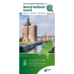 Fietsknooppuntenkaart Noord-Holland noord 1:100.000