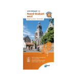 Fietskaart Noord-Brabant west 1:66.666