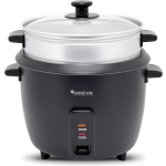 TurboTronic Rc1p Rijstkoker En Slowcooker - 1 Liter - Zwart