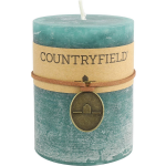 Countryfield Kaars Effen Rond Tonnie M Petrol - Blauw