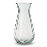 Bloemenvaas - Helder/transparant Glas - H24 X D13.5 Cm - Vazen