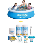 Bestway Zwembad - Fast Set - 183 X 51 Cm - Inclusief Onderhoudspakket Small - Blauw