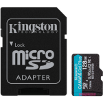 Kingston Canvas Go! Plus Microsdxc 128 Gb - Zwart