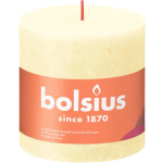 Bolsius Rustiek Stompkaars Shine 100/100 Butter Yellow - Geel