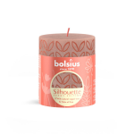 Bolsius Rustiek Stompkaars Silhouette 80/68 Misty Pink - Roze