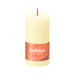 Bolsius Rustiek Stompkaars Shine 100/50 Butter Yellow - Geel