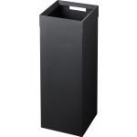 Yamazaki Tall Trash Can - Tower - Black - Zwart