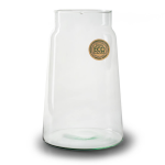 Bloemenvaas - Eco Glas Transparant - H30 X D19 Cm - Vazen