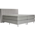 Larson - Boxspring Oslo - Licht - 160x200 - Grijs