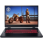 Acer gaming laptop NITRO 5 AN517-55-53ZU - Zwart