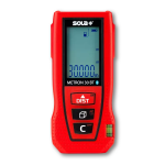 Sola METRON 30 BT Laser Afstandsmeter In Tas - Bluetooth - 30m