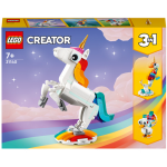 Lego - Animales De Juguete Para Construir Unicornio Mágico Y Pavo Real Creator 3 En 1