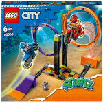 Lego - Motos De Juguete Y Desafío Acrobático: Anillos Giratorios 1 O 2 Jugadores City Stuntz