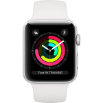 Apple Watch Series 3 38mm Aluminium/Wit - Silver