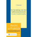 De herijking van het faillissementsrecht