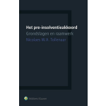 Het pre-insolventieakkoord