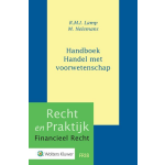 Wolters Kluwer Nederland B.V. Handboek Handel met voorwetenschap