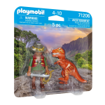 Playmobil - Aventurero Con T-Rex