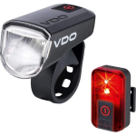 VDO verlichtingsset Eco light M30 FL Red RL 30 LED USB - Zwart