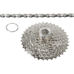 Ventura Power set cassette + ketting 10S 11-36T zilver - Zwart