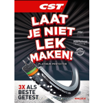 CST buitenband Platinum Prot 28 x 1 5/8-1 3/8 (37-622) - Zwart