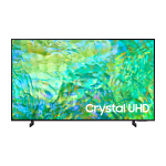 Samsung TV CU8000 Crystal UHD 163cm 65" Smart TV 2023 - Black, Black - Negro