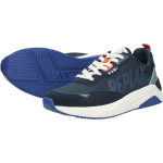 Replay - Zapatillas Tennet Tint 2 De Hombre Tipo Running Bajas Con Logotipo Y Suela Gruesa De Goma - Blauw
