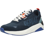 Replay - Zapatillas Tennet Tint 2 De Hombre Tipo Running Bajas Con Logotipo Y Suela Gruesa De Goma - Blauw