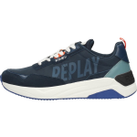 Replay - Zapatillas Tennet Tint 2 De Hombre Tipo Running Bajas Con Logotipo Y Suela Gruesa De Goma - Azul