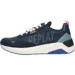 Replay - Zapatillas Tennet Tint 2 De Hombre Tipo Running Bajas Con Logotipo Y Suela Gruesa De Goma - Blauw