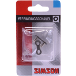 Simson kettingschakel 1/2 x 1/8 staal zilver per stuk - Silver