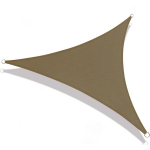 MaxxGarden Schaduwdoek - Driehoekig - 3,6m X 3,6m X 3,6m (Taupe)
