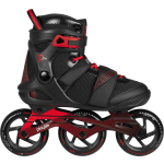 Playlife Inline Skates Gt Black 110/rood Heren Maat 41 - Zwart