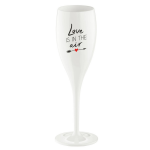Koziol Champagneglas &apos;Love Is In The Air&apos; - Cheers No. 1