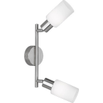 BES LED Led Plafondspot - Trion Smast - E14 Fitting - 2-lichts - Rechthoek - Mat Nikkel - Aluminium