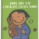 Anna and the chocolate easter bunny