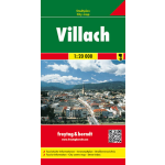 F&B Villach Stadskaart 1:20 000