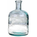 Bellatio Design Bloemenvaas - Helder - Transparant Gerecycled Glas - D15 X H24 Cm - Vazen