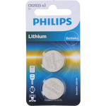 Philips Button Cell 2pcs Cr2025