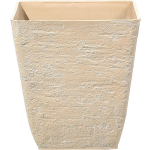 Beliani Delos - Plantenbak Voor Buiten--stenenmix - Beige