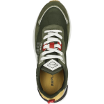 Replay - Zapatillas Tennet Tint 2 De Hombre Tipo Running Bajas Con Logotipo Y Suela Gruesa De Goma - Verde